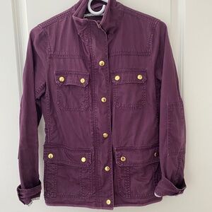 Purple J.Crew Jacket XS
